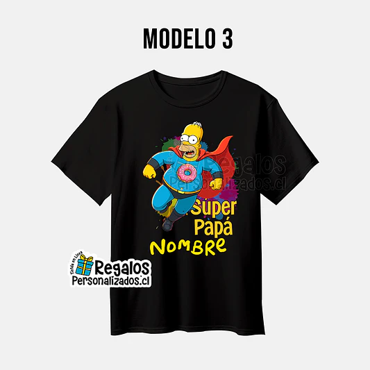Polera Papá Simpson 4