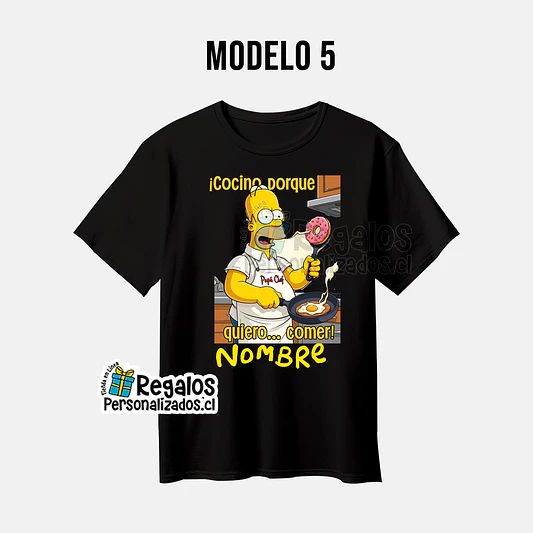 Polera Papá Simpson 6