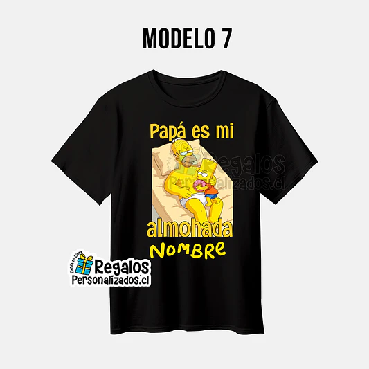 Polera Papá Simpson 8