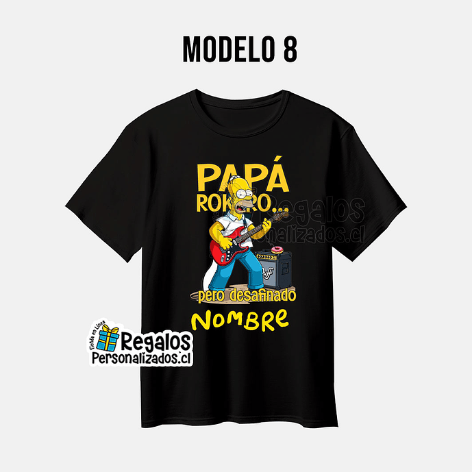 Polera Papá Simpson 9