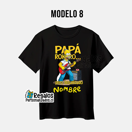 Polera Papá Simpson 9