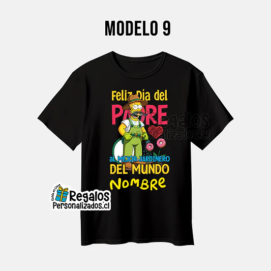 Polera Papá Simpson 10