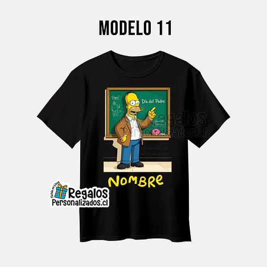 Polera Papá Simpson 12