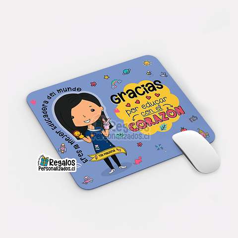 Mouse pad diseño Técnico Ed. de Párvulos