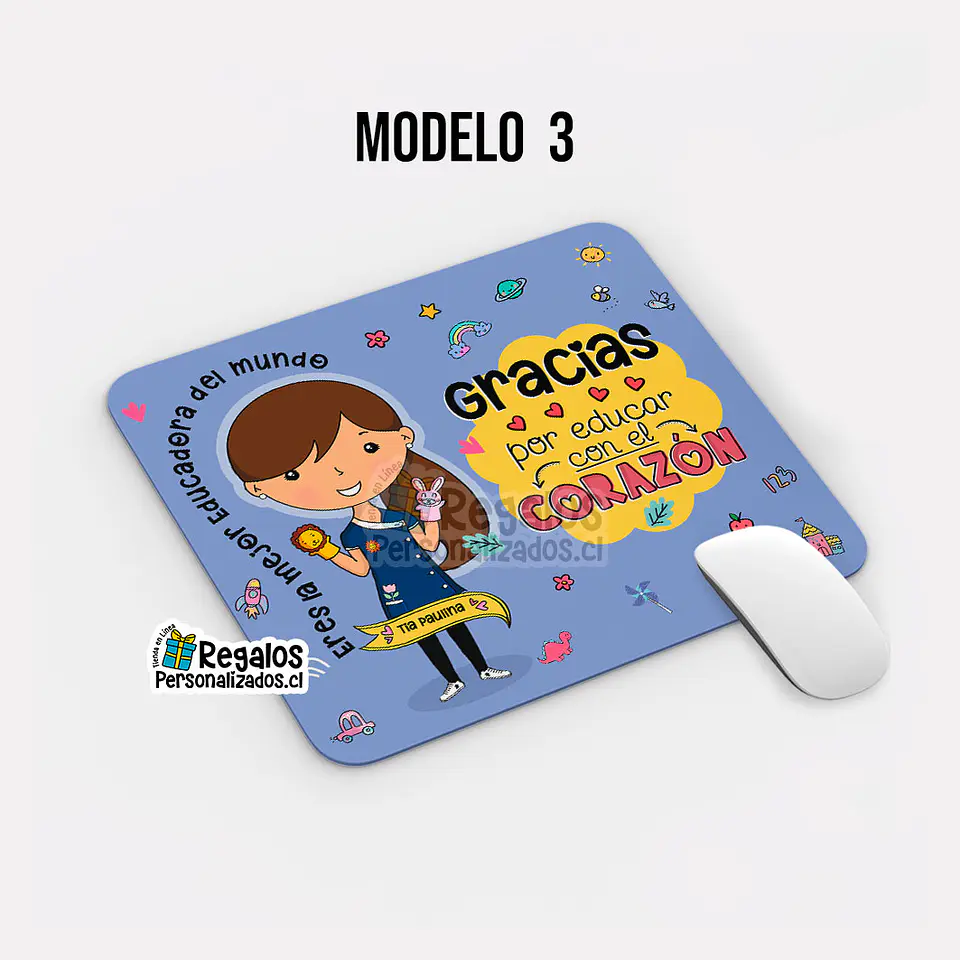 Mouse pad diseño Técnico Ed. de Párvulos 4