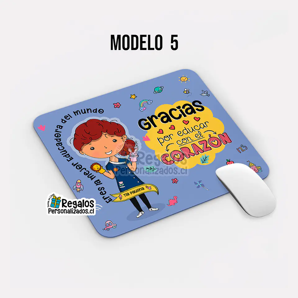 Mouse pad diseño Técnico Ed. de Párvulos 6