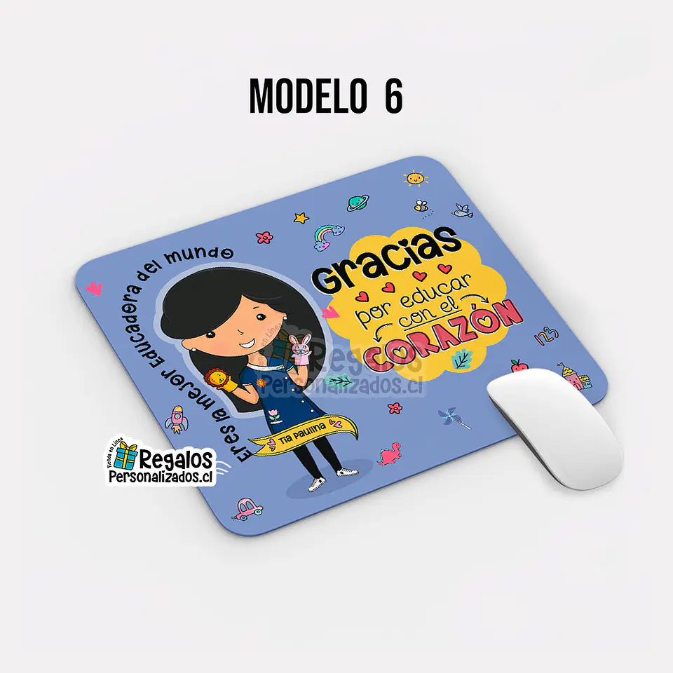 Mouse pad diseño Técnico Ed. de Párvulos 7