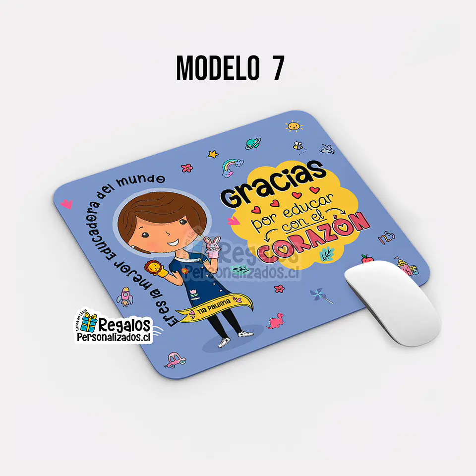 Mouse pad diseño Técnico Ed. de Párvulos 8