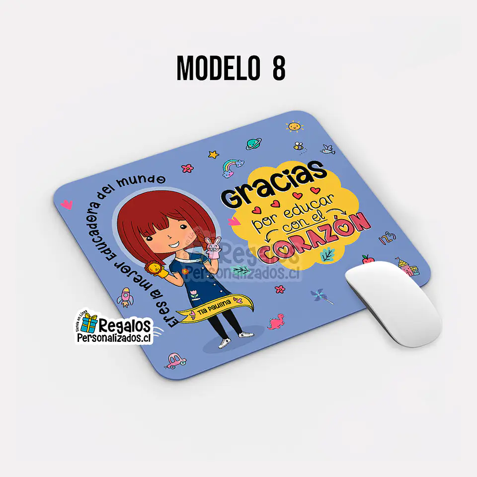 Mouse pad diseño Técnico Ed. de Párvulos 9