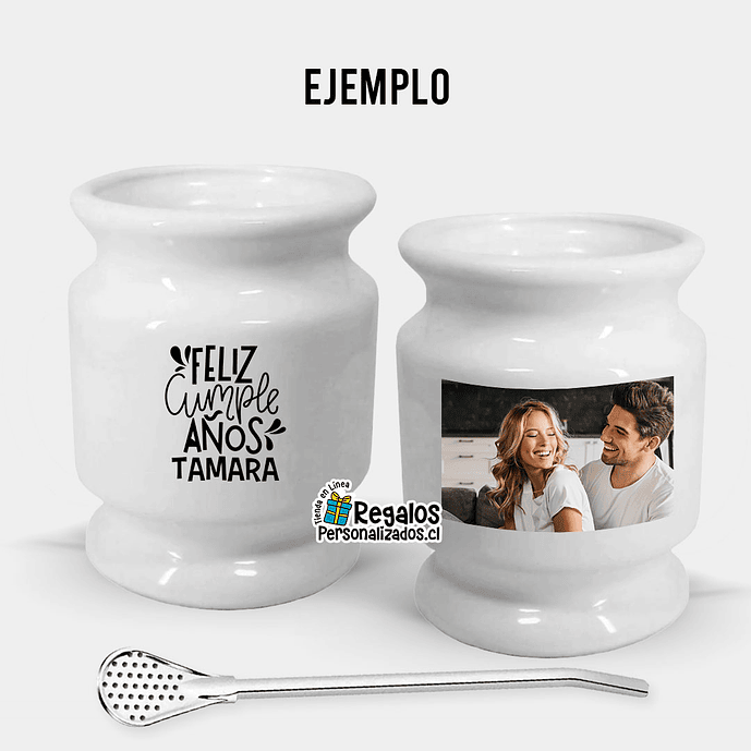 Matero de cerámica personalizado 4