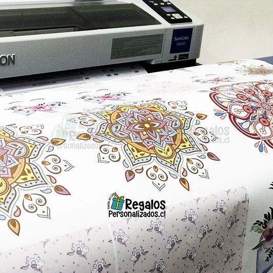 Servicio impresión Sublimación para tela x metro lineal 1
