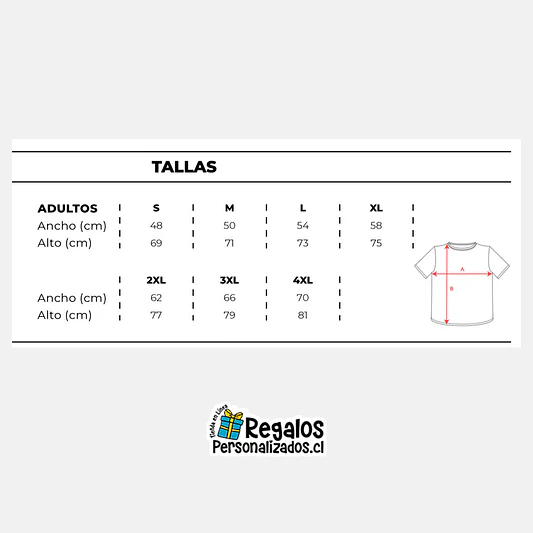 Polera clásica personalizada con logo ambos lados 2