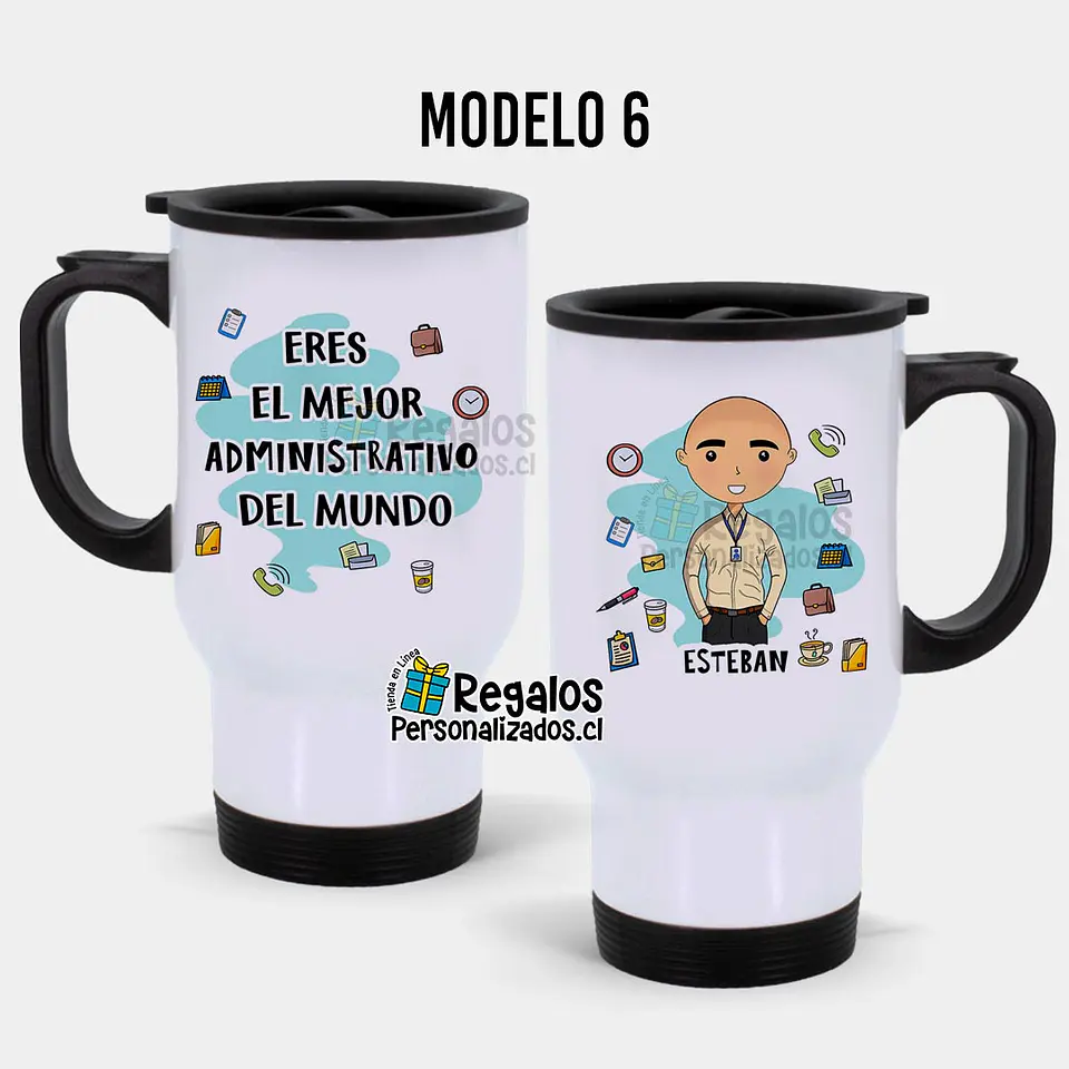 Mug térmico diseño Administrativo 7