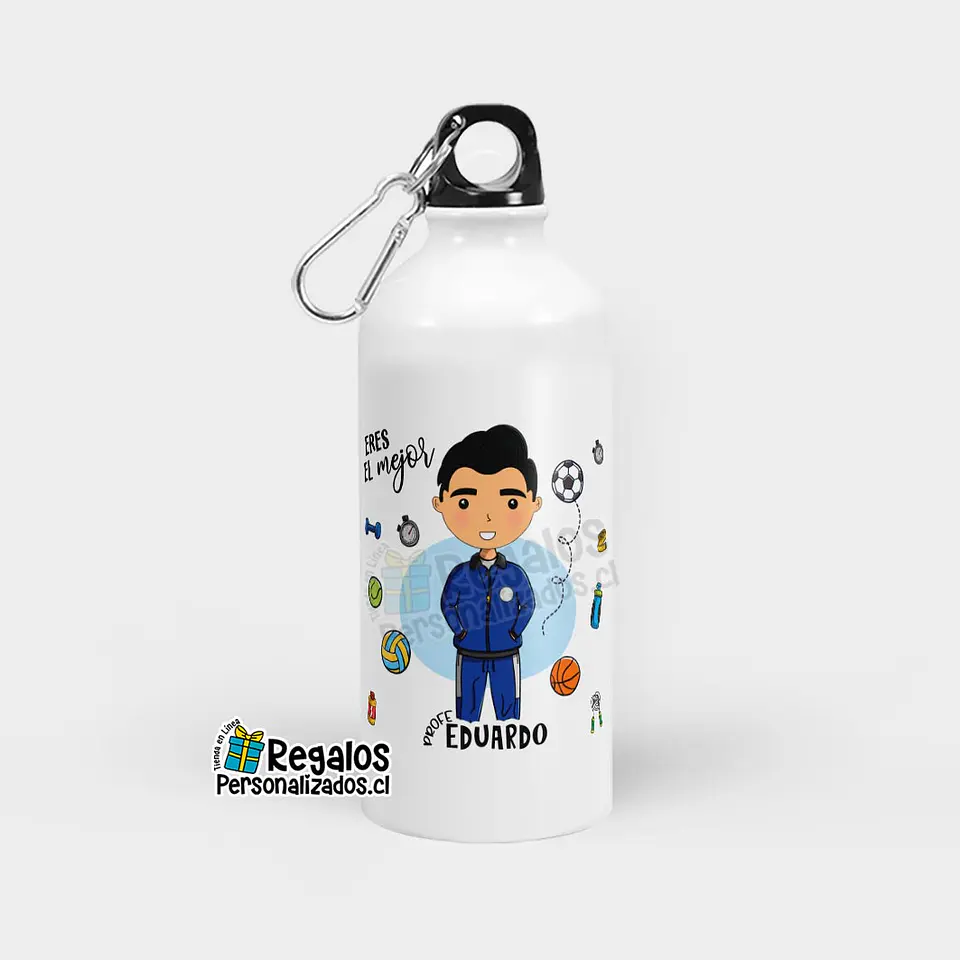 Botella diseño Profe Ed. Física 1