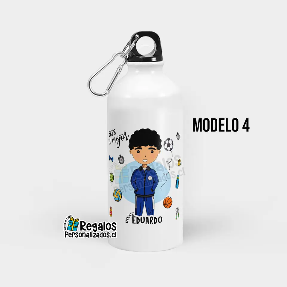 Botella diseño Profe Ed. Física 5