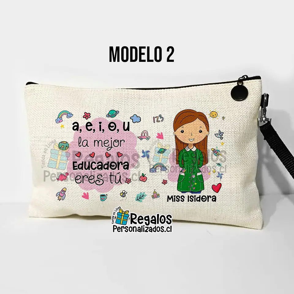 Estuche diseño Educadora de Parvulos 6