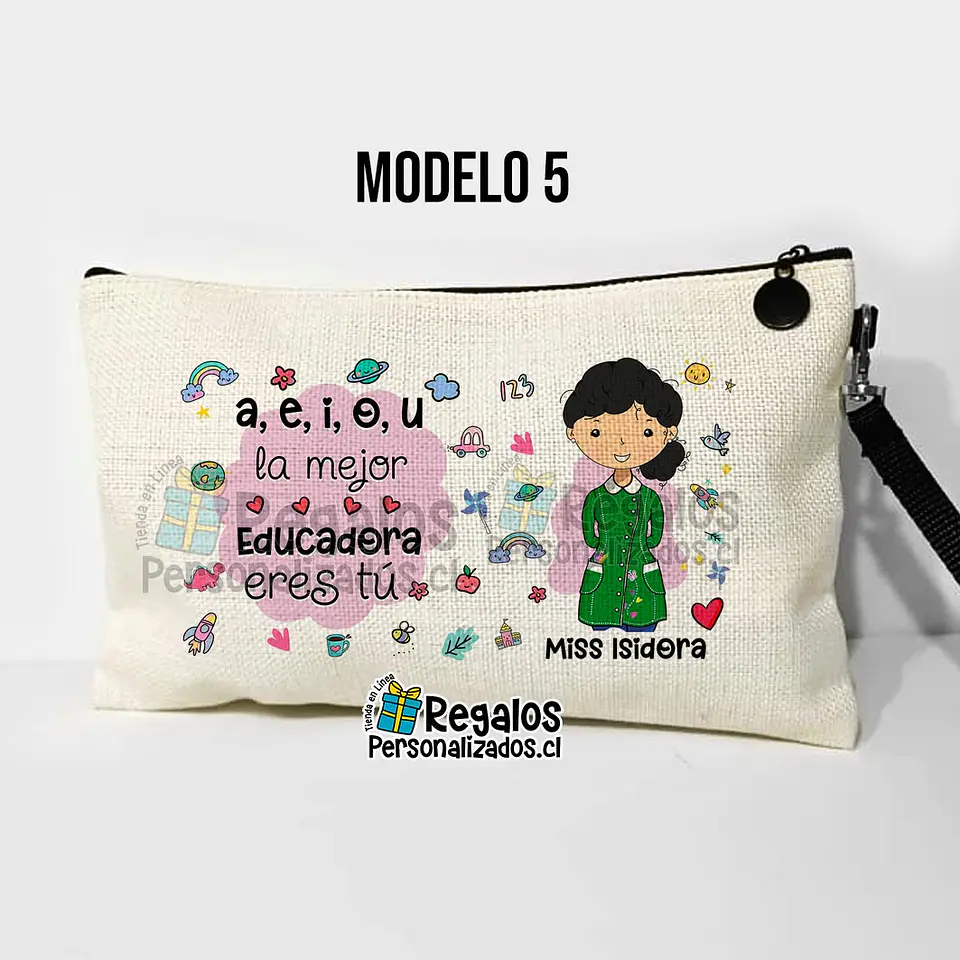 Estuche diseño Educadora de Parvulos 9
