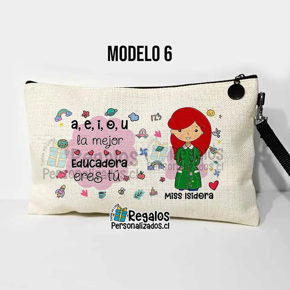 Estuche diseño Educadora de Parvulos 10