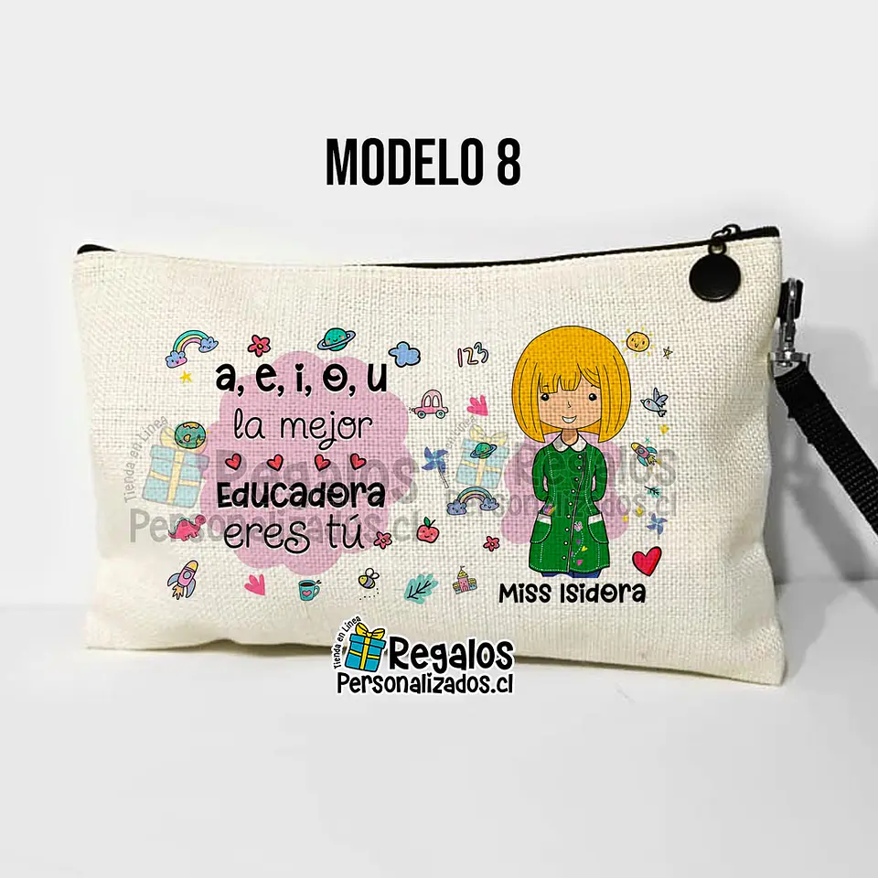 Estuche diseño Educadora de Parvulos 12