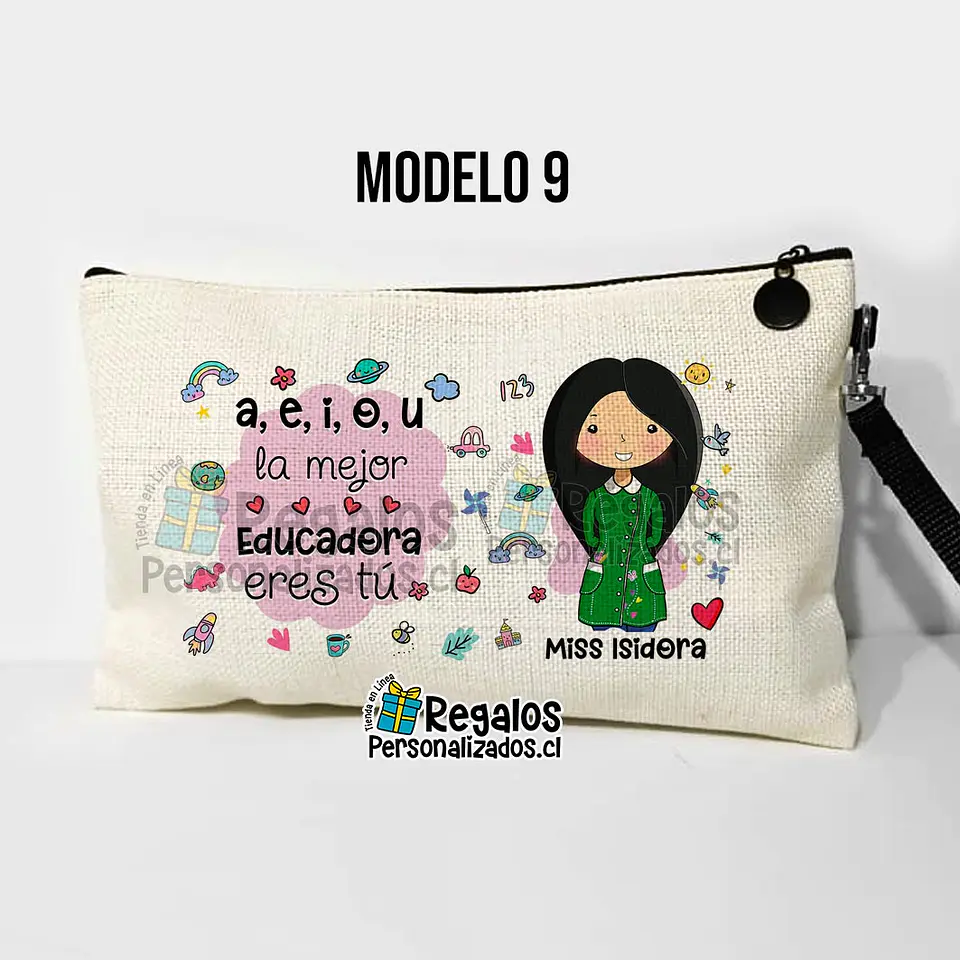 Estuche diseño Educadora de Parvulos 13