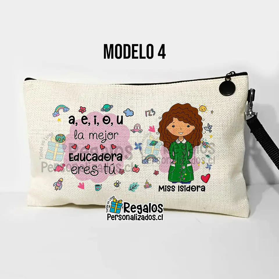 Estuche diseño Educadora de Parvulos 8