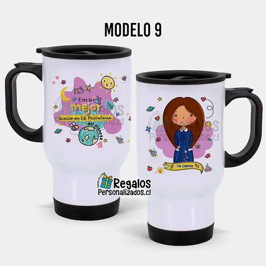 Mug térmico Técnico Ed. Párvulo 10