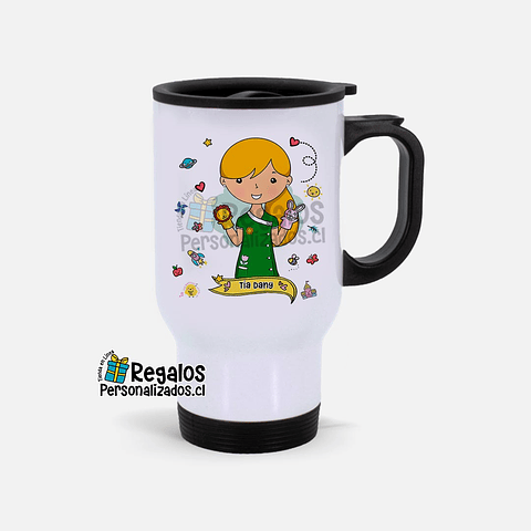 Mug térmico diseño Educadora de Párvulos