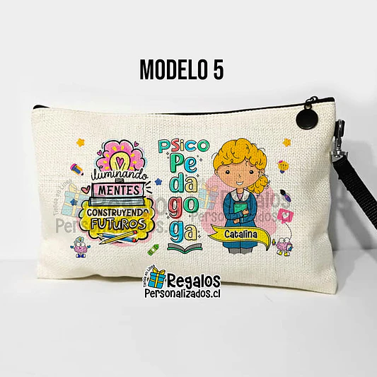 Estuche neceser diseño Psicopedagoga 9