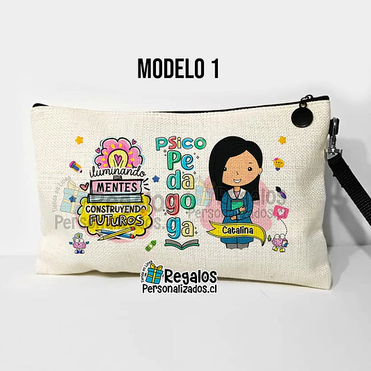 Estuche neceser diseño Psicopedagoga 5
