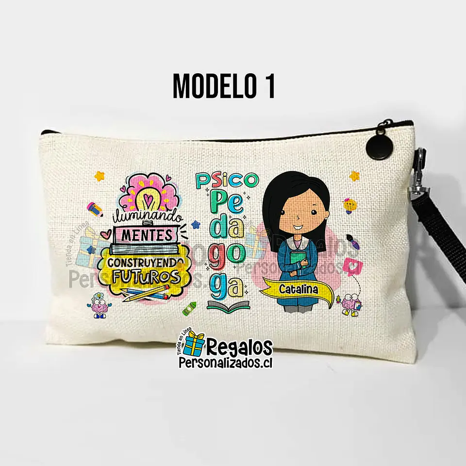 Estuche neceser diseño Psicopedagoga 5