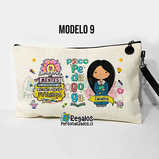 Estuche neceser diseño Psicopedagoga 13