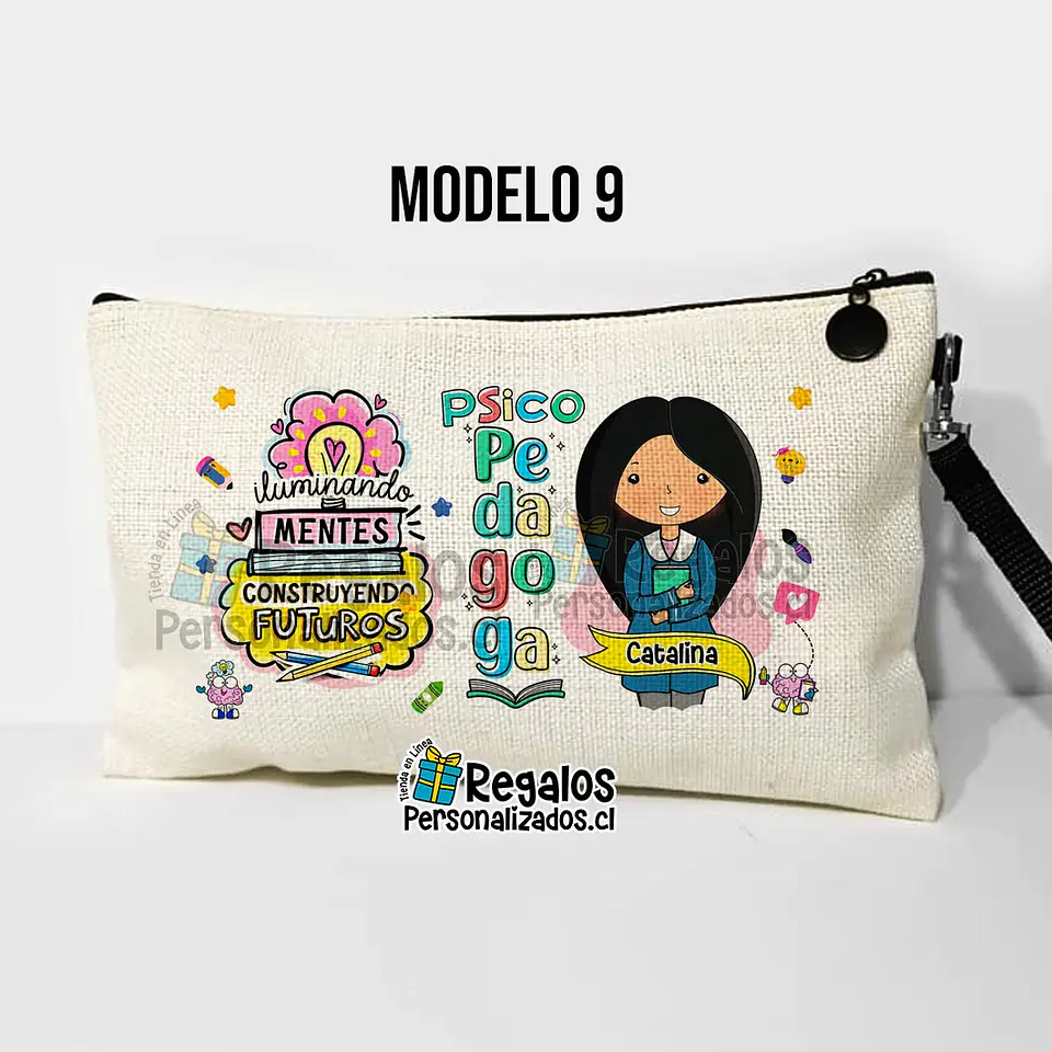 Estuche neceser diseño Psicopedagoga 13