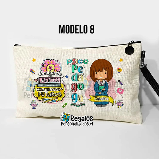 Estuche neceser diseño Psicopedagoga 12