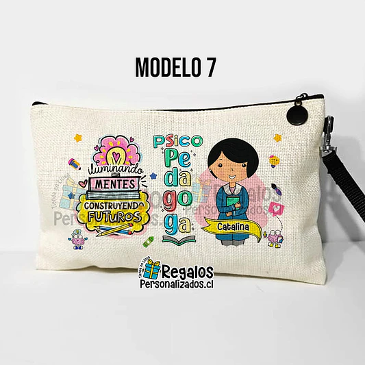 Estuche neceser diseño Psicopedagoga 11