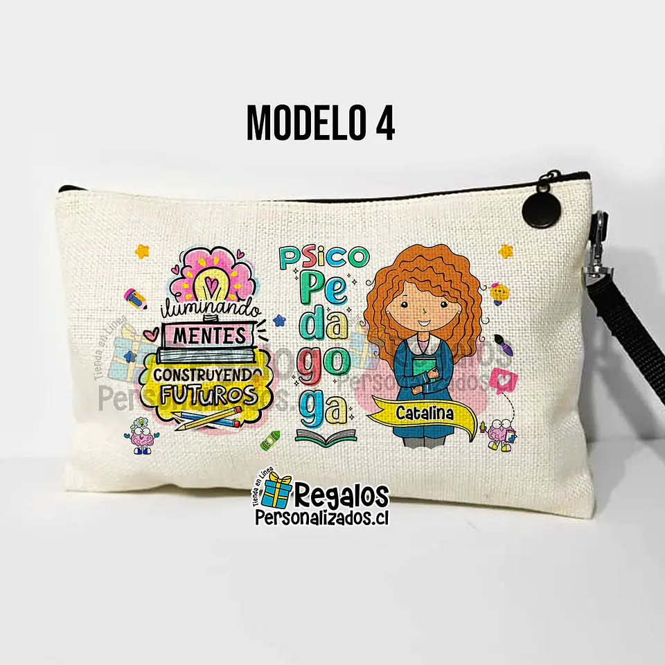 Estuche neceser diseño Psicopedagoga 8