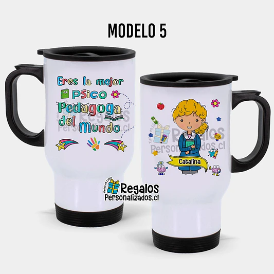 Mug térmico Psicopedagoga 6