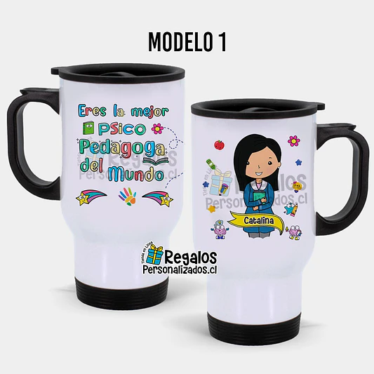 Mug térmico Psicopedagoga 2