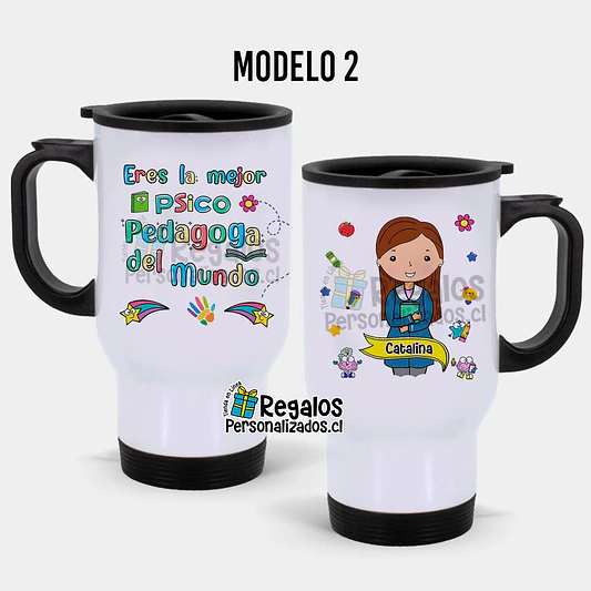Mug térmico Psicopedagoga 3
