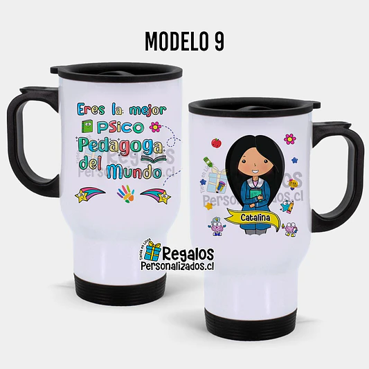 Mug térmico Psicopedagoga 10
