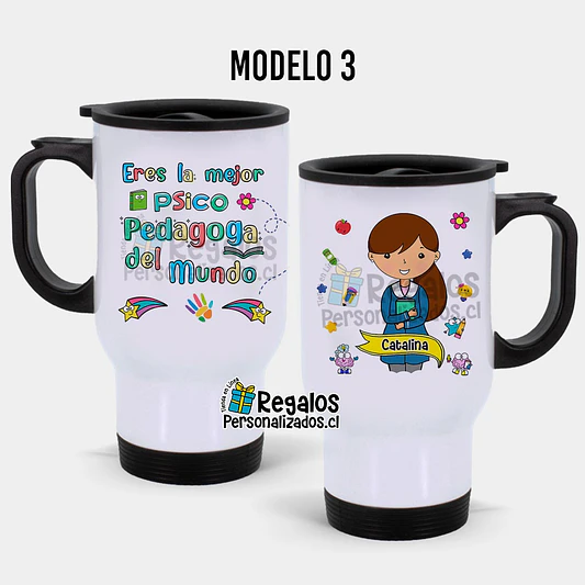 Mug térmico Psicopedagoga 4