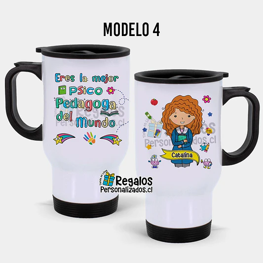 Mug térmico Psicopedagoga 5