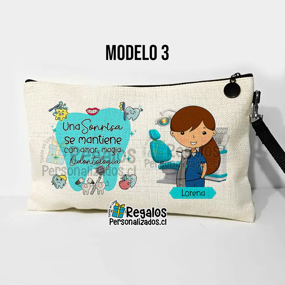 Estuche neceser Odontóloga Avatar 01 6