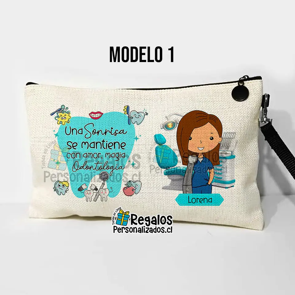 Estuche neceser Odontóloga Avatar 01 4