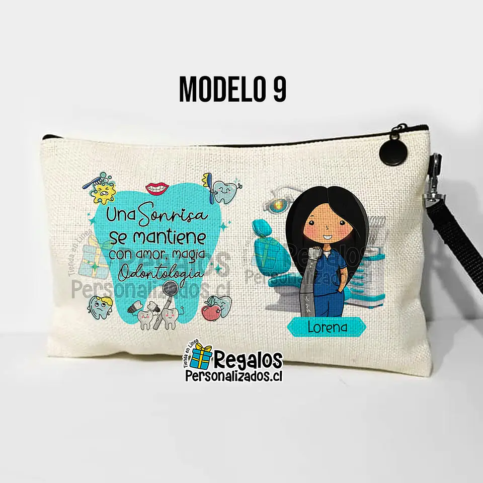 Estuche neceser Odontóloga Avatar 01 12