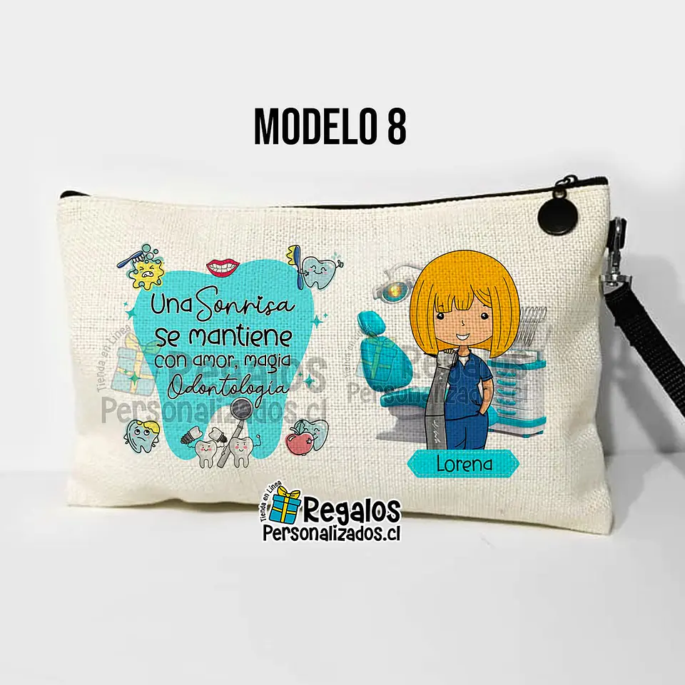 Estuche neceser Odontóloga Avatar 01 11