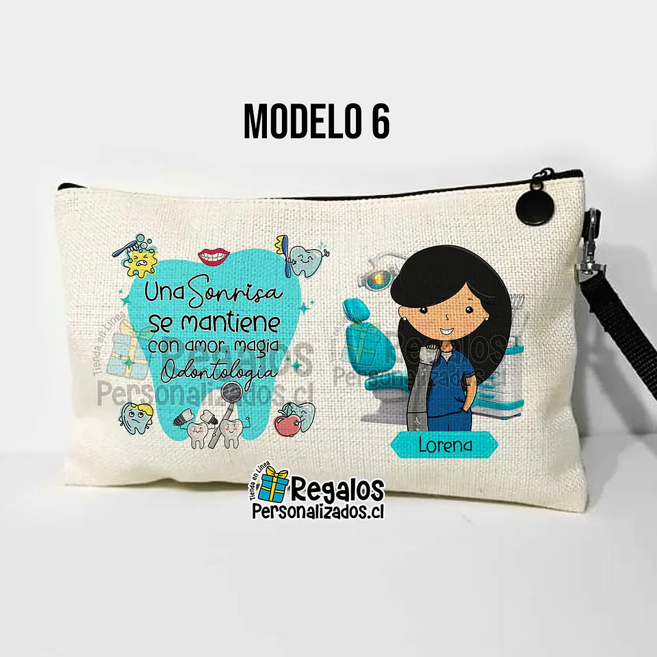 Estuche neceser Odontóloga Avatar 01 9