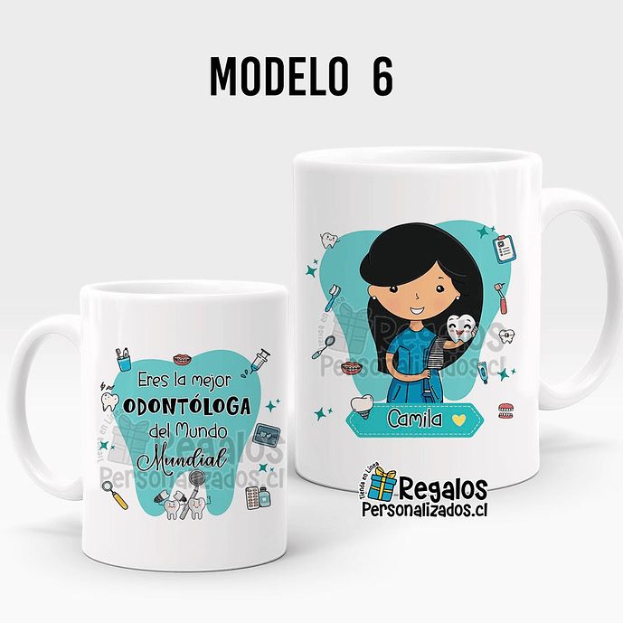 Tazón Odontologa Avatar 01 7