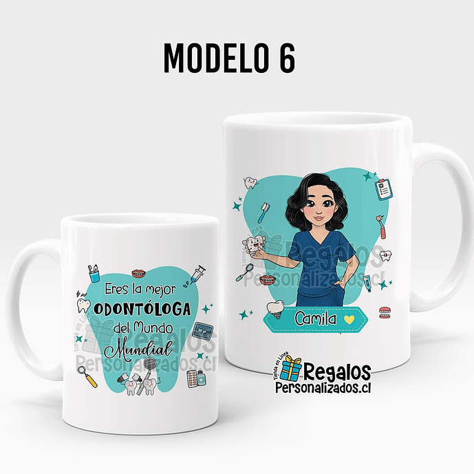 Tazón Odontologa Avatar 02 7
