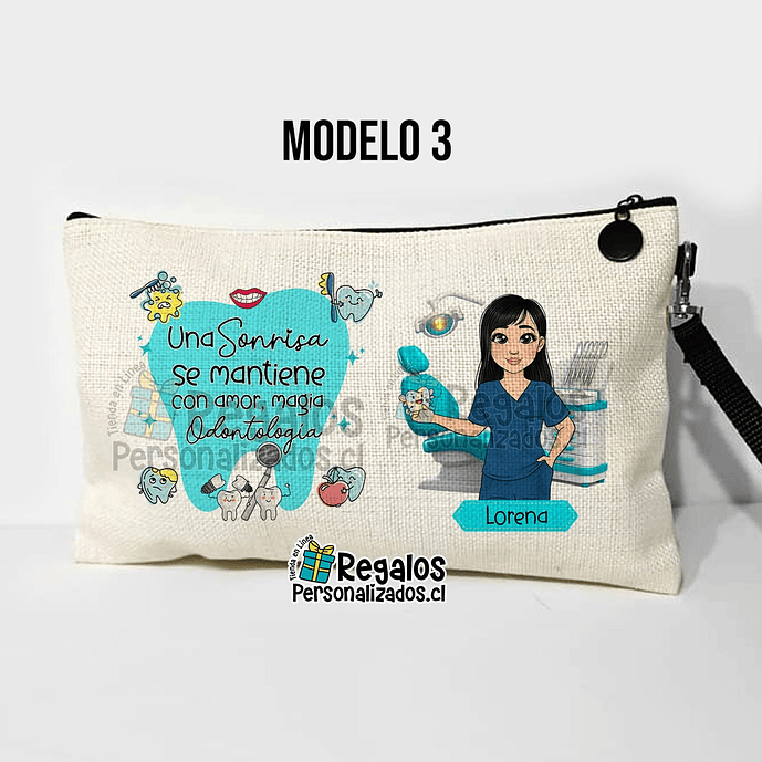 Estuche neceser Odontóloga Avatar 02 6