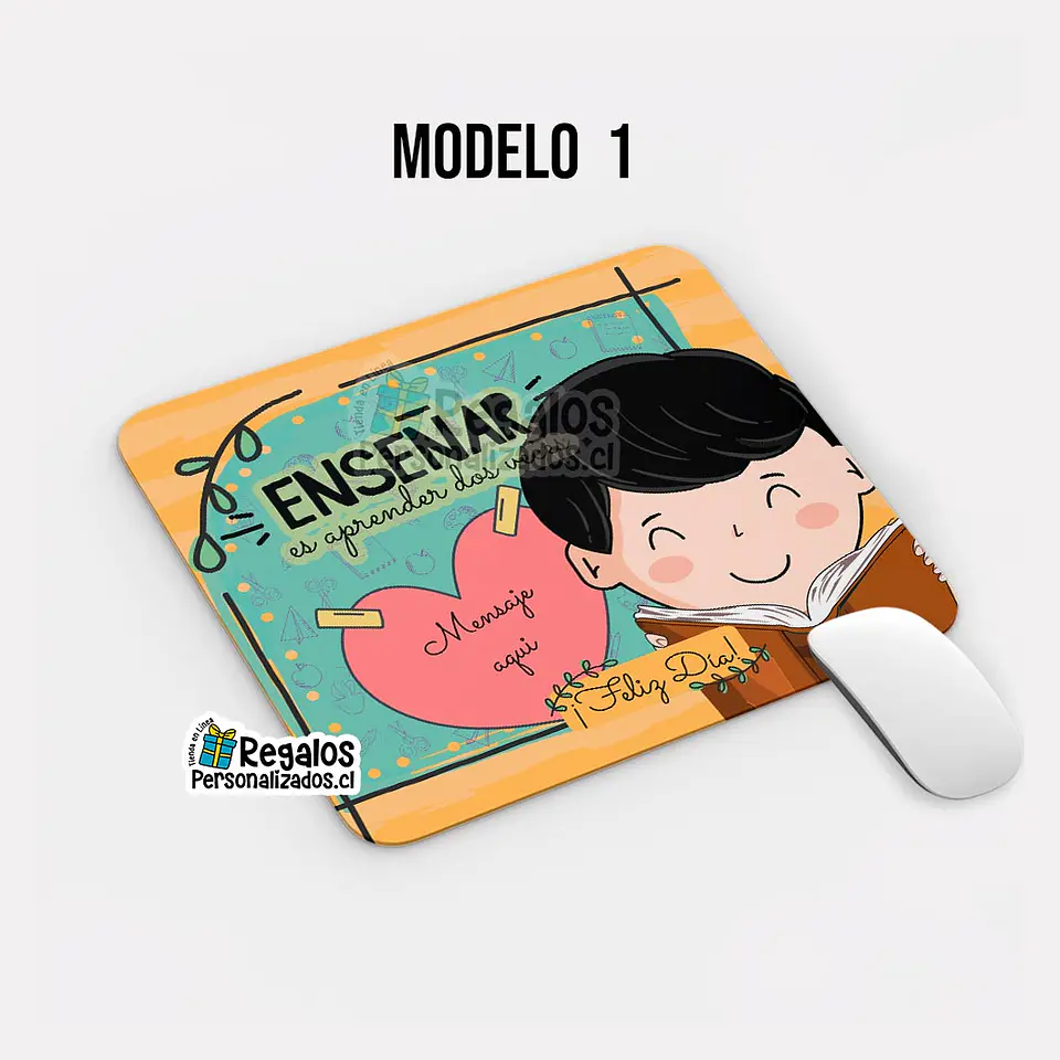 Mouse pad diseño enseñar es aprender dos veces 2